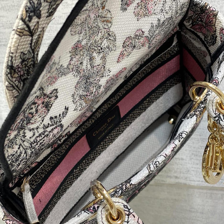 D*or medium lady d-lite bag