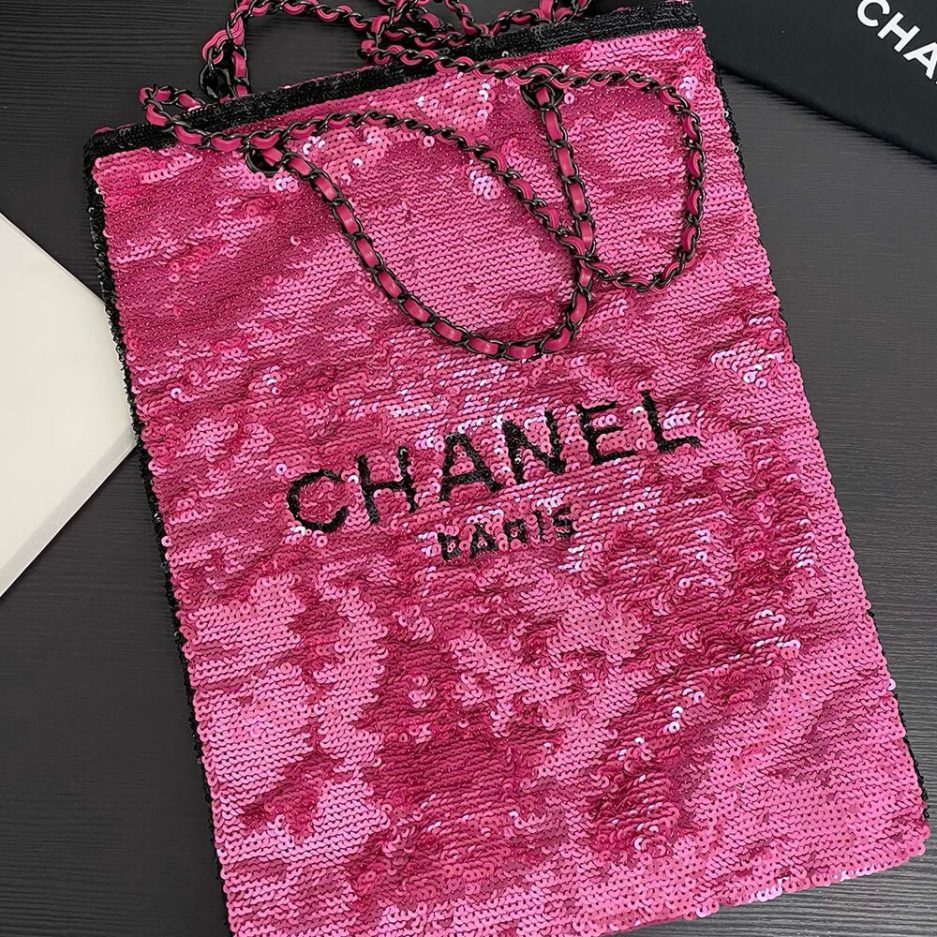 Ch*el shopping bag