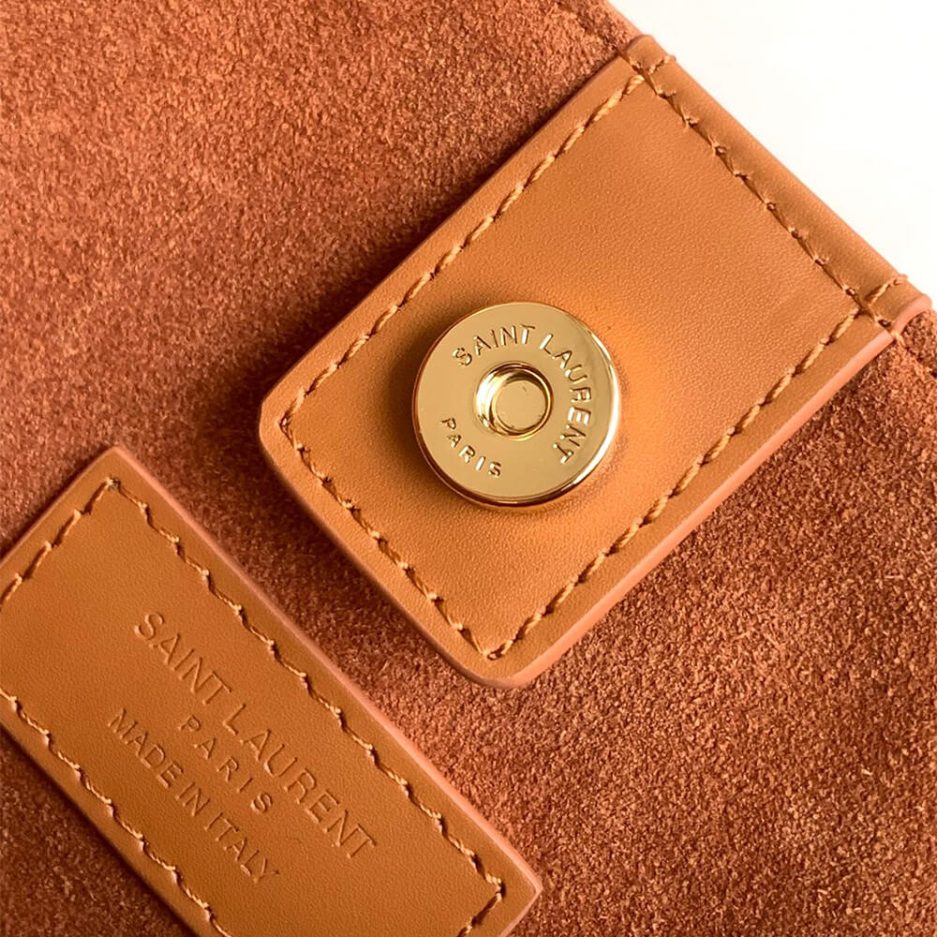 MINI TOY SHOPPING SAINT LAURENT IN BOX LEATHER