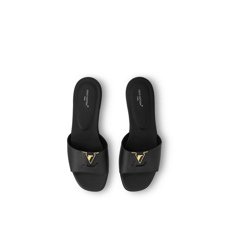 l**is V*t*n lv capri flat mule black